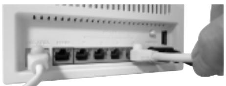 DIAGRAL DIAG00VSX - Anschluss des PLC-Netzadapters an die ADSL-Box (nur Typ DIAG00VSX) - 2