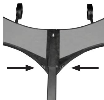 RAZOR POWERCORE E90 - □ Attaching the Foot Platforms - 5