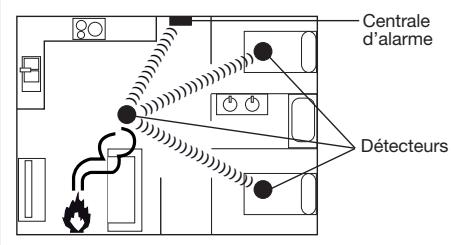 DIAGRAL DIAG72ATX - Pose du détecteur en réseau - 1