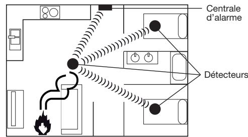 DIAGRAL DIAG72ATX - Pose du détecteur en réseau - 1