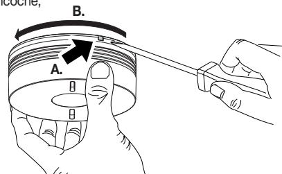 DIAGRAL DIAG72ATX - Remplacement du détecteur - 5