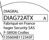 DIAGRAL DIAG72ATX - Garantie - 1