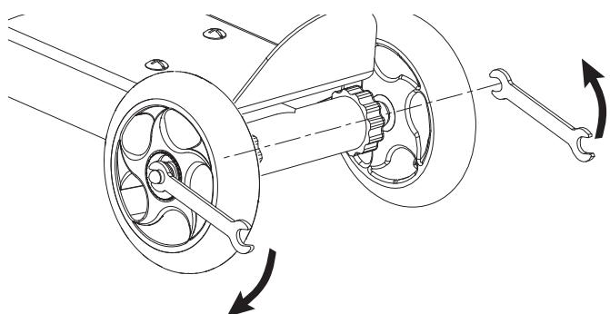 RAZOR LIL - □ Assembling the Rear Wheels - 2