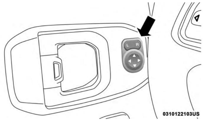 JEEP WRANGLER - Power Mirrors — If Equipped - 1