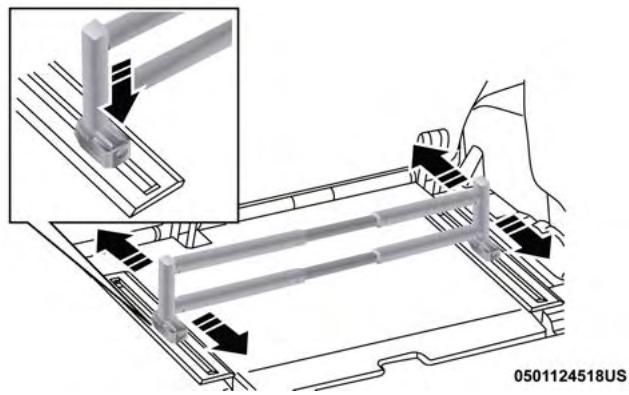 JEEP WRANGLER - Trail Rail Cargo Organizer — If Equipped - 3