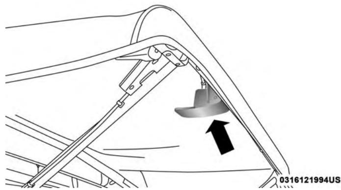 JEEP WRANGLER - Lowering The Soft Top Into Fully Lowered Position - 1