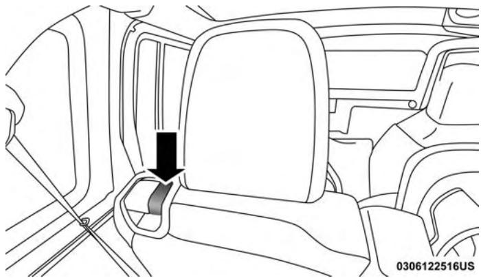 JEEP WRANGLER - Rear Head Restraints — Four Door Models - 1