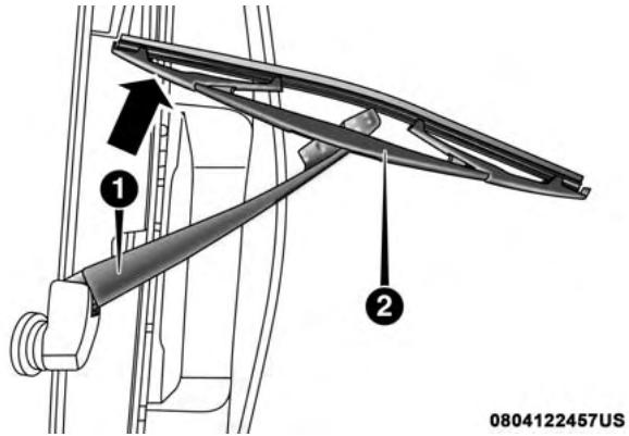 JEEP WRANGLER - Rear Wiper Blade Removal/Installation - 2