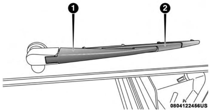 JEEP WRANGLER - Rear Wiper Blade Removal/Installation - 1