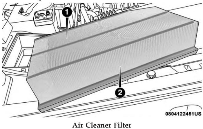JEEP WRANGLER - Engine Air Cleaner Filter Removal - 3