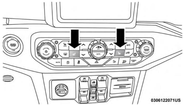 JEEP WRANGLER - Heated Seats — If Equipped - 1