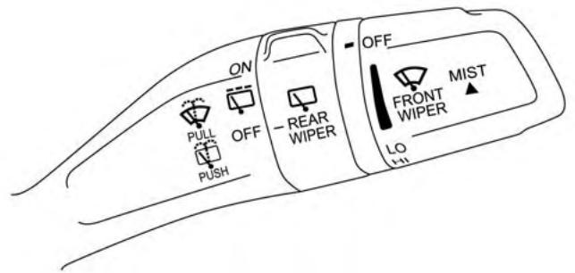 JEEP WRANGLER - WINDSHIELD WIPERS AND WASHERS - 1