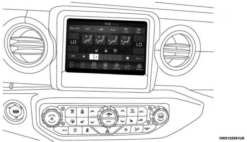 JEEP WRANGLER - Automatic Climate Controls Overview - 1