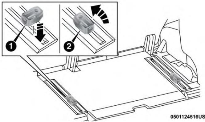 JEEP WRANGLER - Trail Rail Cargo Organizer — If Equipped - 2