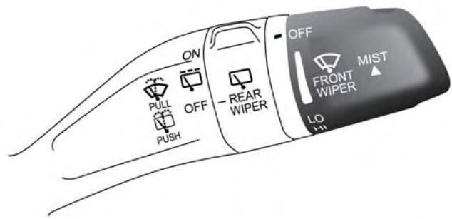 JEEP WRANGLER - Windshield Wiper Operation - 1
