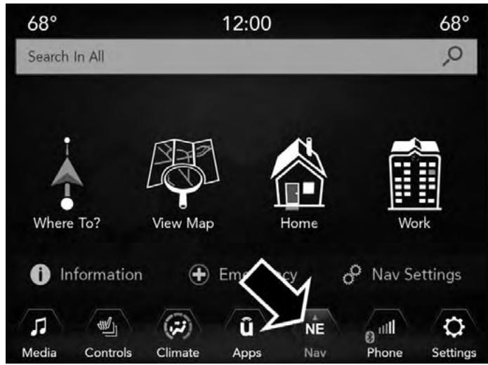 JEEP WRANGLER - Then follow the system prompts. - 1