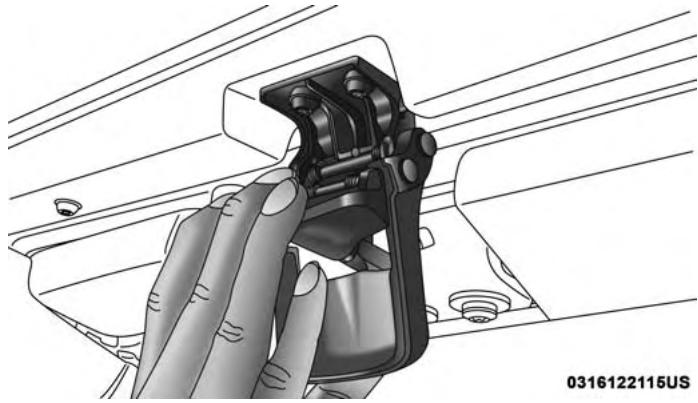 JEEP WRANGLER - Raising The Soft Top From The Fully Lowered Position - 5