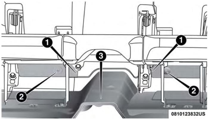JEEP WRANGLER - Cargo Carpet (Four Door Models) With Gap Hider: - 1