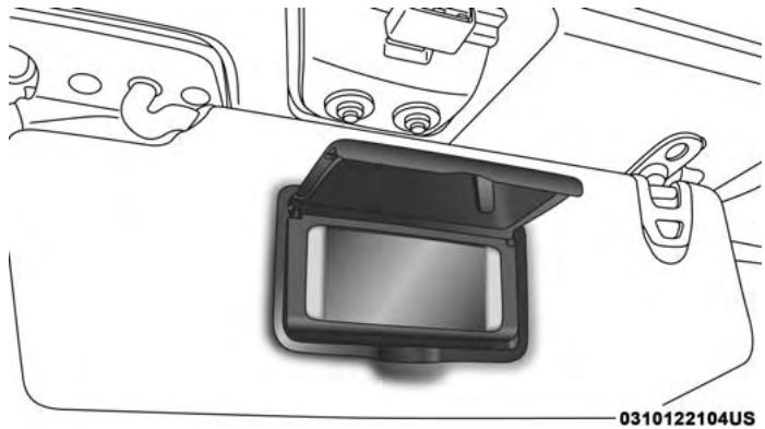 JEEP WRANGLER - Vanity Mirrors - 1