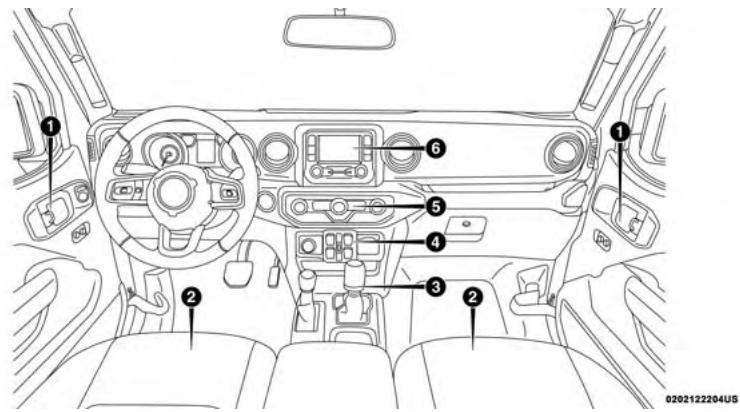 JEEP WRANGLER - INTERIOR - 1