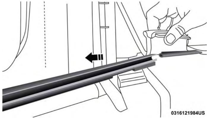 JEEP WRANGLER - Remove The Rear Window: - 3