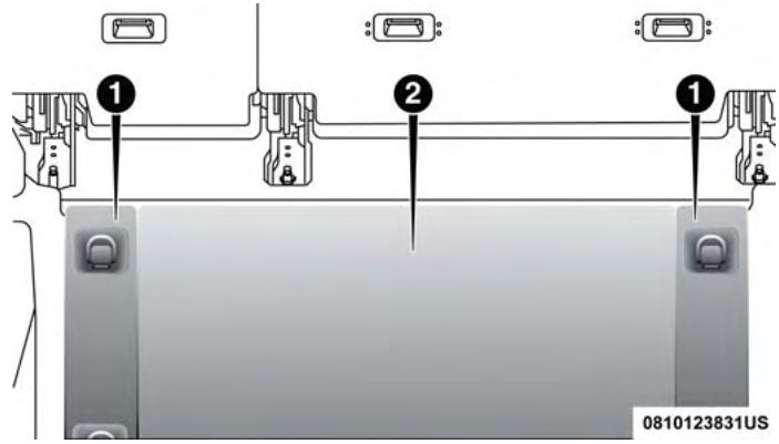 JEEP WRANGLER - Cargo Carpet (Four Door Models): - 2