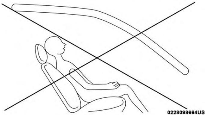 JEEP WRANGLER - Do Not Decrease OR Increase The Front Passenger's Seated Weight On The Front Passenger Seat - 3