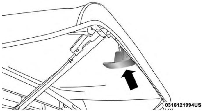 JEEP WRANGLER - Lowering The Soft Top Into Fully Lowered Position - 1