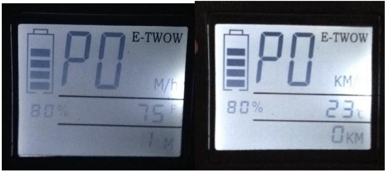 E-TWOW S2 ECO - Afficher et modifier les réglages d'usine - 1