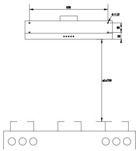 GLEM GHC 640 IX - Fixation au mur - 1