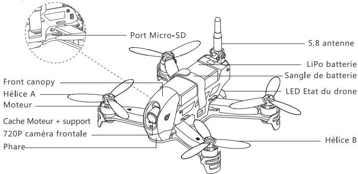 HUBSAN H123D - APPRENDRE À CONNAITRE VOTRE H123D - 1