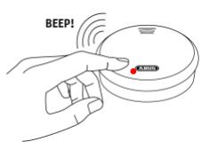 ABUS SMARTVEST FURM35000A - Test de l'électronique de l'appareil - 1