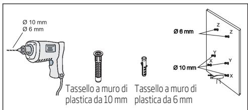 BEKO HCA62741W - Perforazione dei fori per il supporto - 1