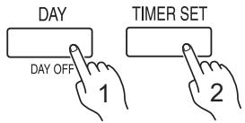 ATLANTIC AUYG 36 LRLA.UI - Réglage de la minuterie de RÉTABLISSEMENT de la température - 7