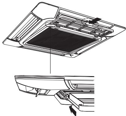 ATLANTIC AUYG 36 LRLA.UI - Remontez les filtrres à air sur la grille d'admission. - 1