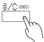 ATLANTIC AUYG 36 LRLA.UI - Selection/Arrêt du mode oscillation - 1