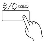 ATLANTIC AUYG 36 LRLA.UI - - Réglage de la direction verticale du flux d'air - 1