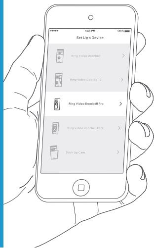 RING DOORBELL PRO - Configuration de la sonnette Ring dans l'application Ring - 2