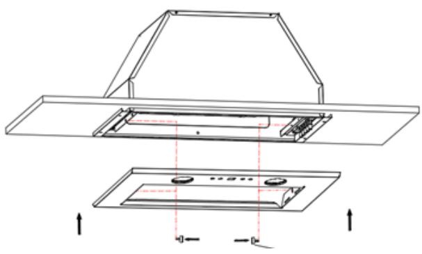 AIRLUX AHF 571 BK  -  AHF 571 IX -   -   -   -   -   -   -  AHF571BK - Fitting under wall unit - 4