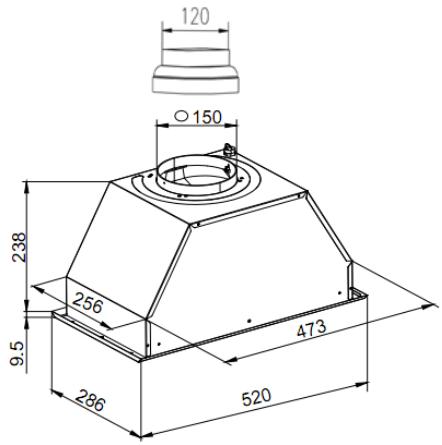 AIRLUX AHF 571 BK  -  AHF 571 IX -   -   -   -   -   -   -  AHF571BK - ATTENZIONE!! - 1