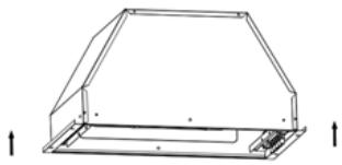 AIRLUX AHF 571 BK  -  AHF 571 IX -   -   -   -   -   -   -  AHF571BK - Montaggio sotto pensile - 2