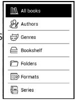 POCKETBOOK TOUCH LUX 3 - Critères de recherche - 1