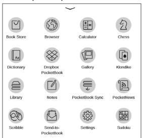 POCKETBOOK TOUCH LUX 3 - Menu contextuel... - 2