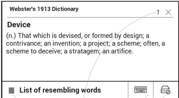 POCKETBOOK TOUCH LUX 3 - DICTIONNAIRE - 1