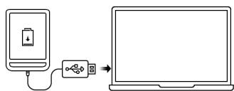 POCKETBOOK TOUCH LUX 3 - CHARGEMENT DE LA BATTERIE - 1