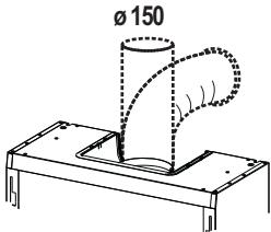 FRANKE FFI622GR - FIXATION DU PANNEAU FRONTAL SUR LA VISIERE - 4