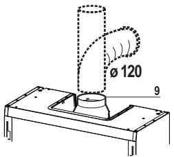 FRANKE FFI622GR - FISSAGGIO DEL PANNELLO FRONTALE ALLA VISIERA - 5