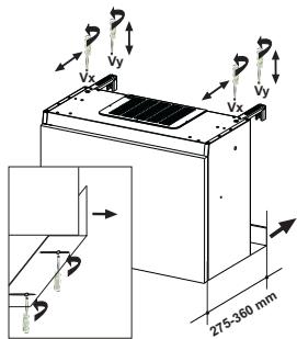 FRANKE FFI622GR - FIXING OF THE HOOD TO THE WALL - 1