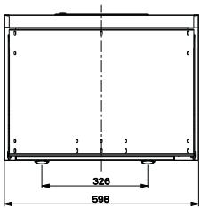 FRANKE FFI622GR - Encombrement - 2