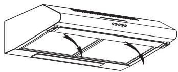 BRANDT BHC9602X - - Réglage de l'absorption de l'air - 3